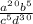 \frac{a^2^0b^5}{c^5d^3^0}