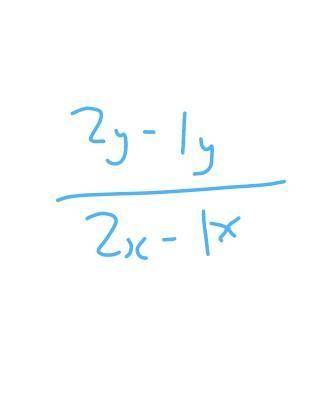 How do you find slope of (2,1) and (-6,-4)​