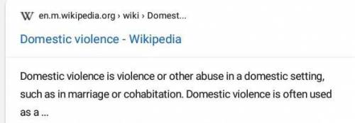 1) what is domestic violence. 2) where does domestic violence occurs​