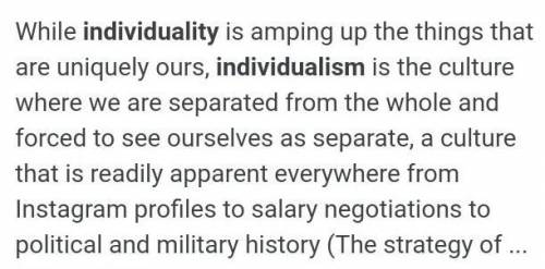 What’s the difference between the ideologies of individualism and solidarity?