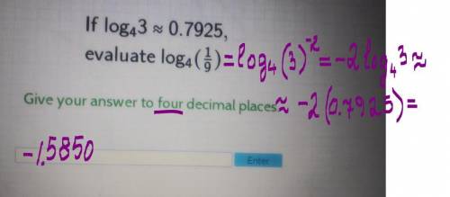 Exponential and Alogarithmic Functions - Alegebra question