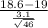 \frac{18.6-19}{\frac{3.1}{\sqrt{46} } }
