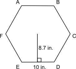 HELP! The surface of a table to be built will be in the shape shown below. The distance from the cen