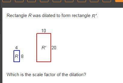 Heyo last math question for the day- (will give brainliest to best answer) Rectangle R was dilated t