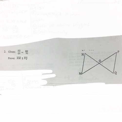 25 POINTS! Can someone please help me with the proof in the image? I can’t figure out how to get fro