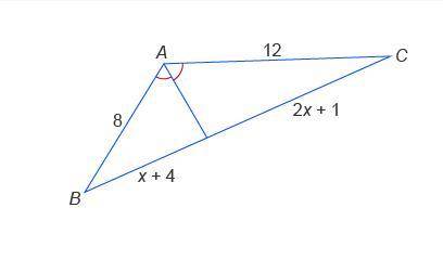 Pic included What is value of x? Enter your answer in the box. x =