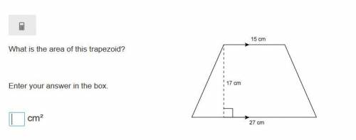 What is the area of this trapezoid?