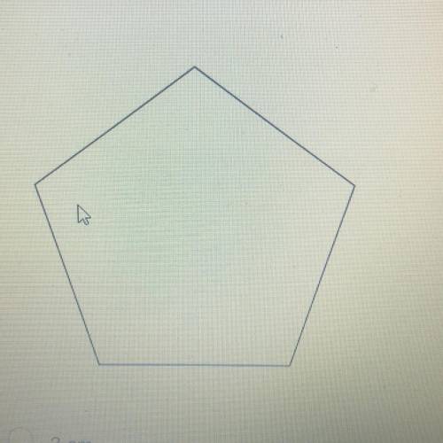 The perimeter of the regular polygon shown is 18 cm What is the side length of the polygon? A.3 cm B