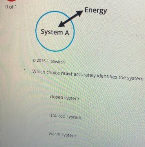 Energy System A © 2016 FlipSwitch Which choice most accurately identifies the system in the image? c