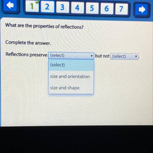 What Are the properties of reflections