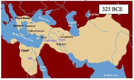 This map shows  A) all of the lands controlled by the Byzantine Empire.  B) the extent of the empire