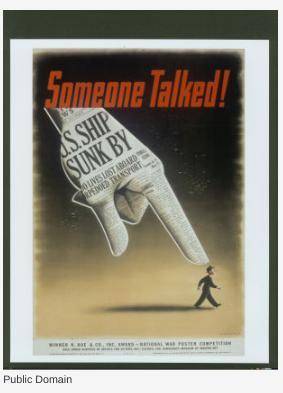 Please help me asap This World War II poster was designed to encourage Americans to avoid sharing in