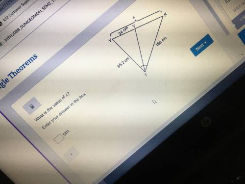 What is the value of x (I need help)
