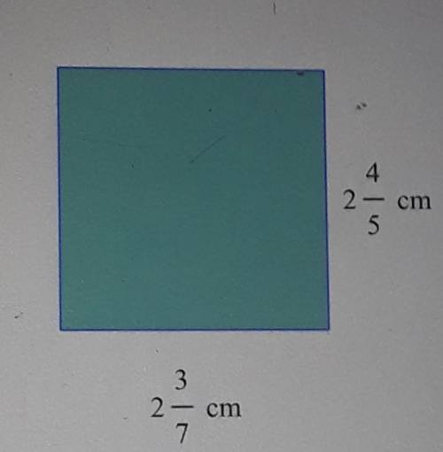 Find the area of this rectangle.• Write your answer in simplest form.