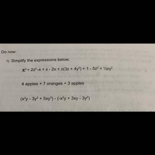 Help with this math homework