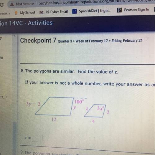 Find the value of z. Help