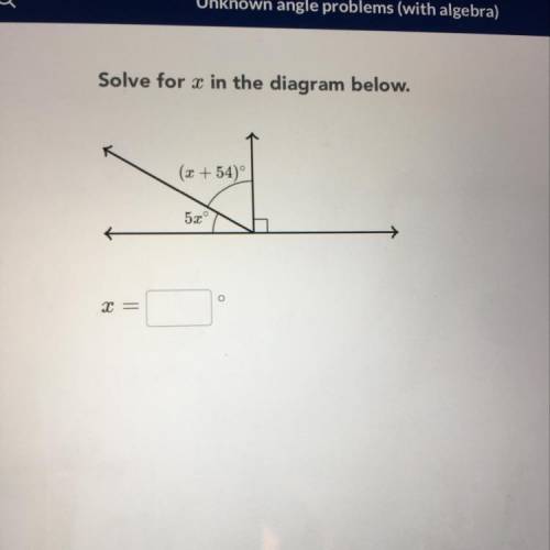 Help me solve for x please ;(