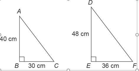 Suppose the sculptor makes both prisms with the same height. Find the volume of each prism. Which pr
