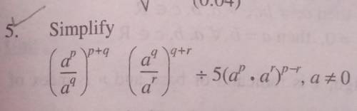It's a question from real and complex numbers which I can't solve. so someone PLZ HeLp