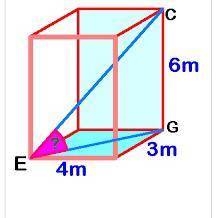 Find the value of line CE. Show how the Pythagorean Theorem was used to find your answer. Include al