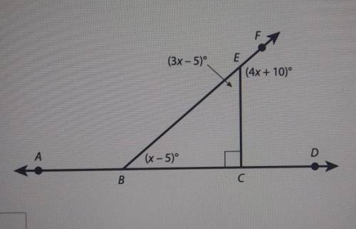 What are the measurments of <BEC and <ABE