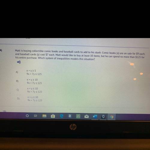 What’s the answer ? Really need help