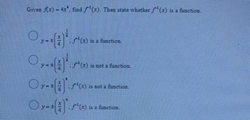 Find, then state if it’s a function