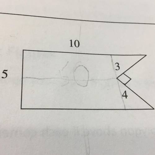 How to find the area of this shape
