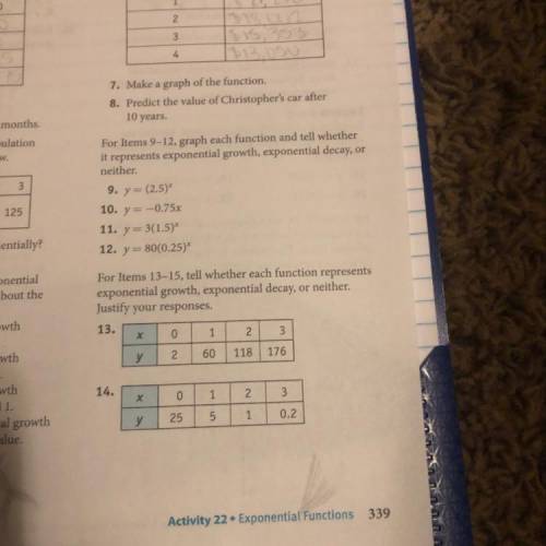 Can someone help with 9-14