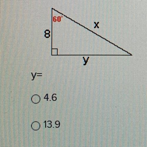 Y= 4.6, 13.9, 21.6, ????