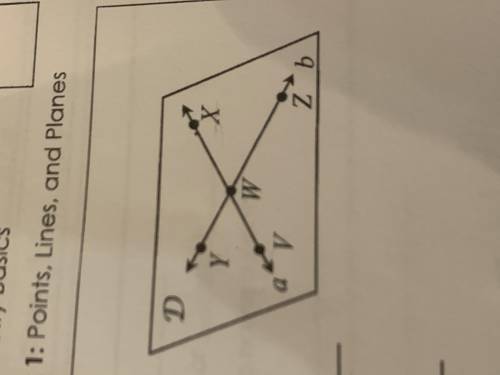 Give three non-collinear points