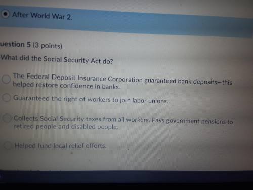 What did the Social Security Act do pLZZZ HURRY