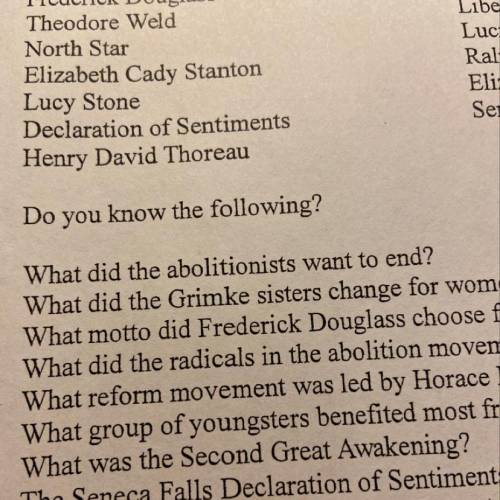 What did abolitionists want to end?