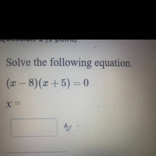 Solve equation plz X= Or x=