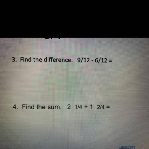 Please answer questions 3 and 4