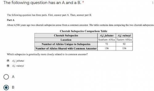 I believe the answer is B but wanted ti see if someone could double check if I am right