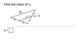 Find the value of x_____________________________________________