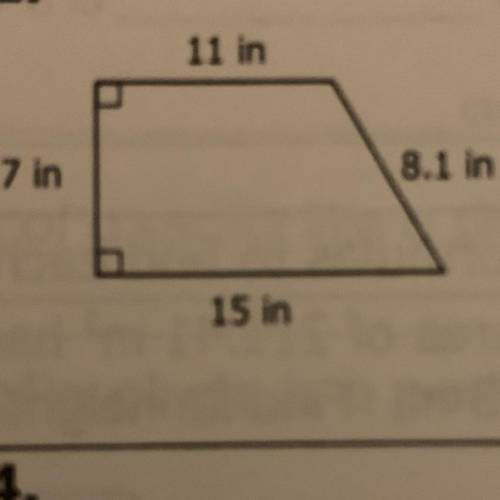 What’s the area of this figure
