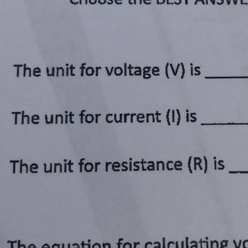 I need help with this for physics