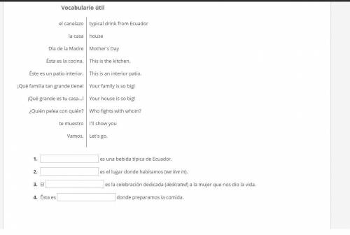 VHL Spanish Leccion 3 Flash Cultura Mas Vocabulario