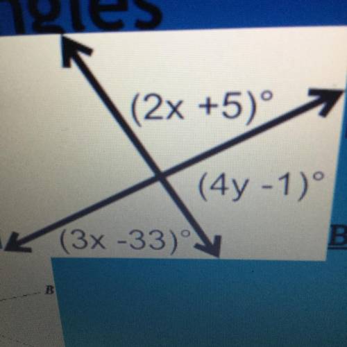 What does this equal as a vertical angle?