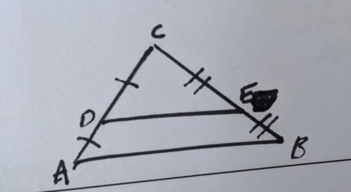 A.)What is the common ratio between side lengths in the similar triangles? Use this to write a state