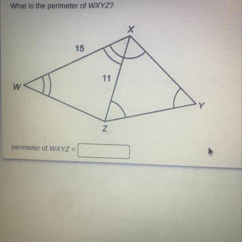 What is the perimeter of WXYZ?