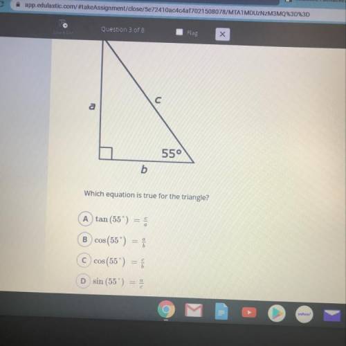 URGENT PLEASE HELP ME  what is true for the triangle