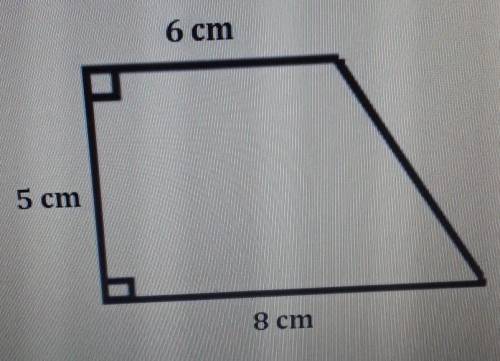 Find the area of the trapezoid by decomposing it into other shapes plzz help i will give brainy boar