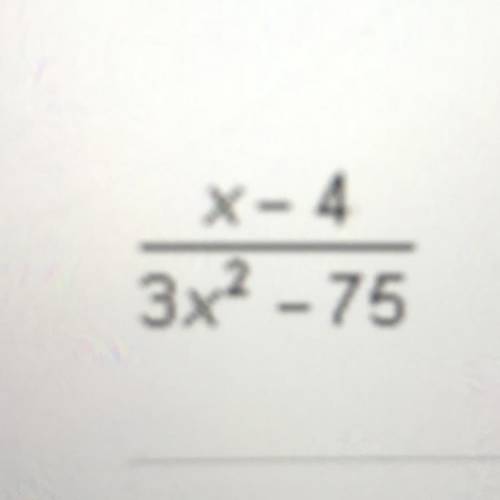 For what values of xis the rational expression below undefined?
