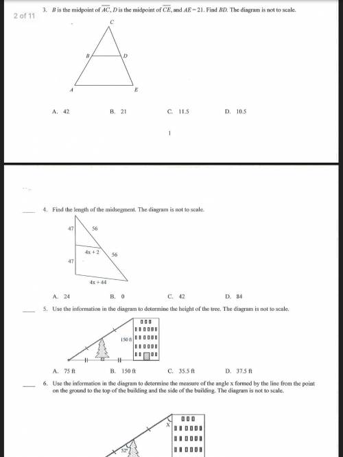 Can you please help me on 3, 4, and 5
