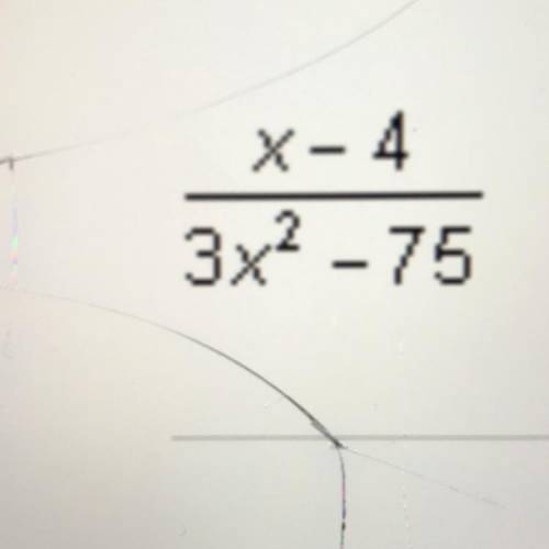 For what values of x is the rational expression below undefined?