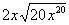 Simplify.  answers  2x^11 4x^11 4x^2