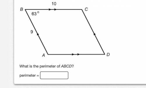 Answer this pls. what is the perimeter of ABCD